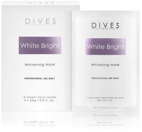 Dives Dives med. White Bright Mask - maska depigmentująca 5szt 08-0422