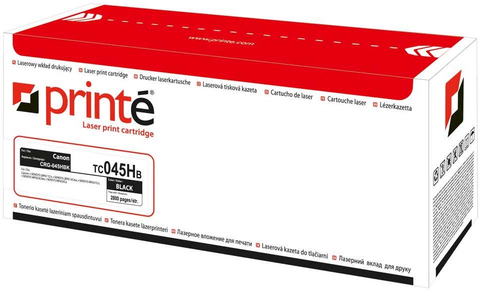 PRINTE INNY Toner Tc045hb Canon Crg 045hbk Tc045hb Fcpprtc045hb 107L653