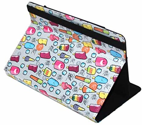 Silver HT Silver HT - Uniwersalna metalowa obudowa Cool Ice Pop do tabletów 9