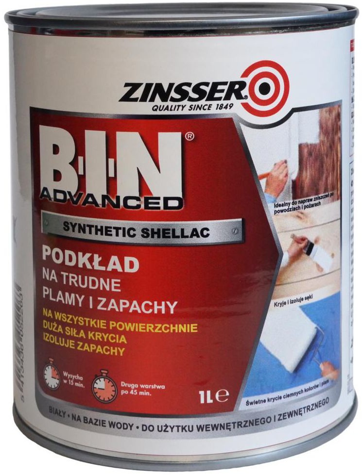ZINSSER Farba podkładowa BIN ADVANCED ZINSSER