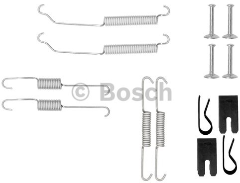 Bosch Zestaw mocujący szczękę hamulcową 1 987 475 332