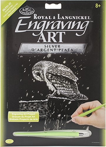Royal Brush Silver Foil engraving Rodzaj Kit 8