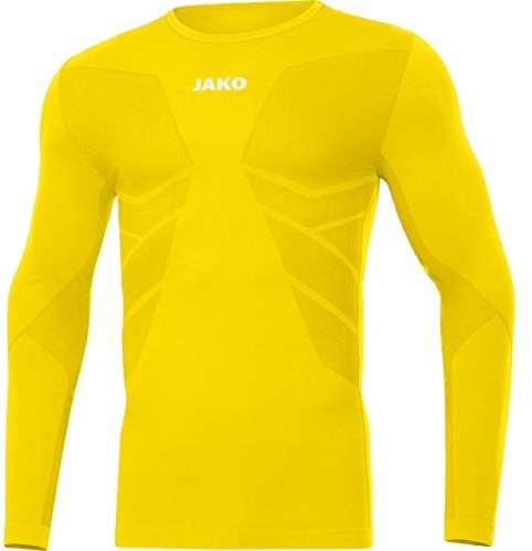JAKO Jako Comfort 2.0 Longsleeve, citro, 3XS 6455
