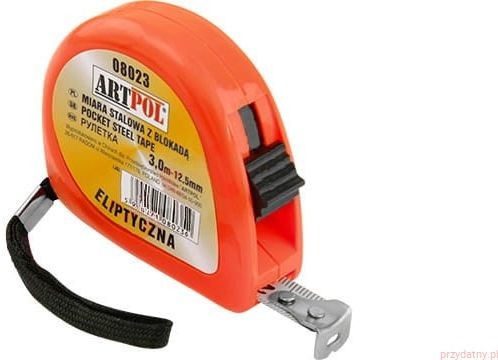 ArtPol Miara zwijana stalowa 2.0m-12.5mm ART08023