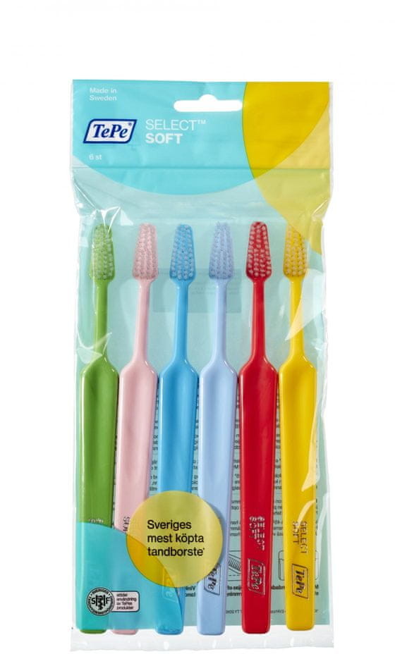 TePe szczoteczka do zębów Select Soft 4+2