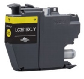 DrTusz Tusz Zamiennik LC-3619 Y do Brother LC-3619Y) Żółty)