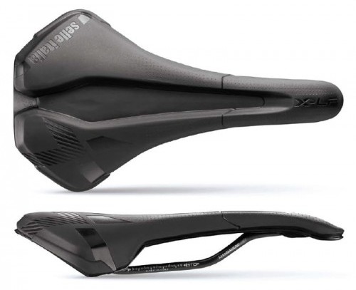 Selle ITALIA Siodło ITALIA X-LR TM AIR CROSS S (id match - S1) Manganese Tube 7, RPU, 215g czarne (NEW) A-SIT-078A101RHC001