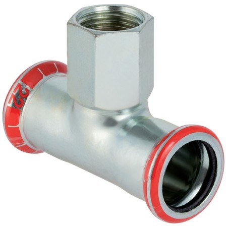 Geberit trójnik Mapress C-Stahl przejściowy z gw.wewn. d35-Rp 21312 21312