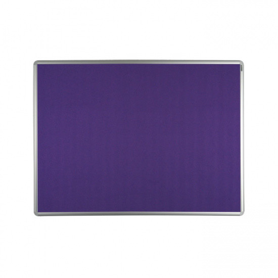 ekoTAB Tablica tekstylna ekoTAB w aluminiowej ramie, 90 x 60 cm, fioletowa 535099