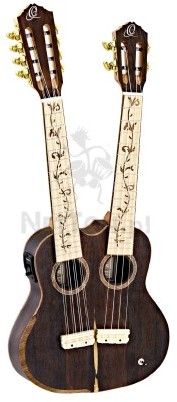 Ortega Hydra-ZS dwugryfowe ukulele 4/8 strunowa TENOR F070-71793