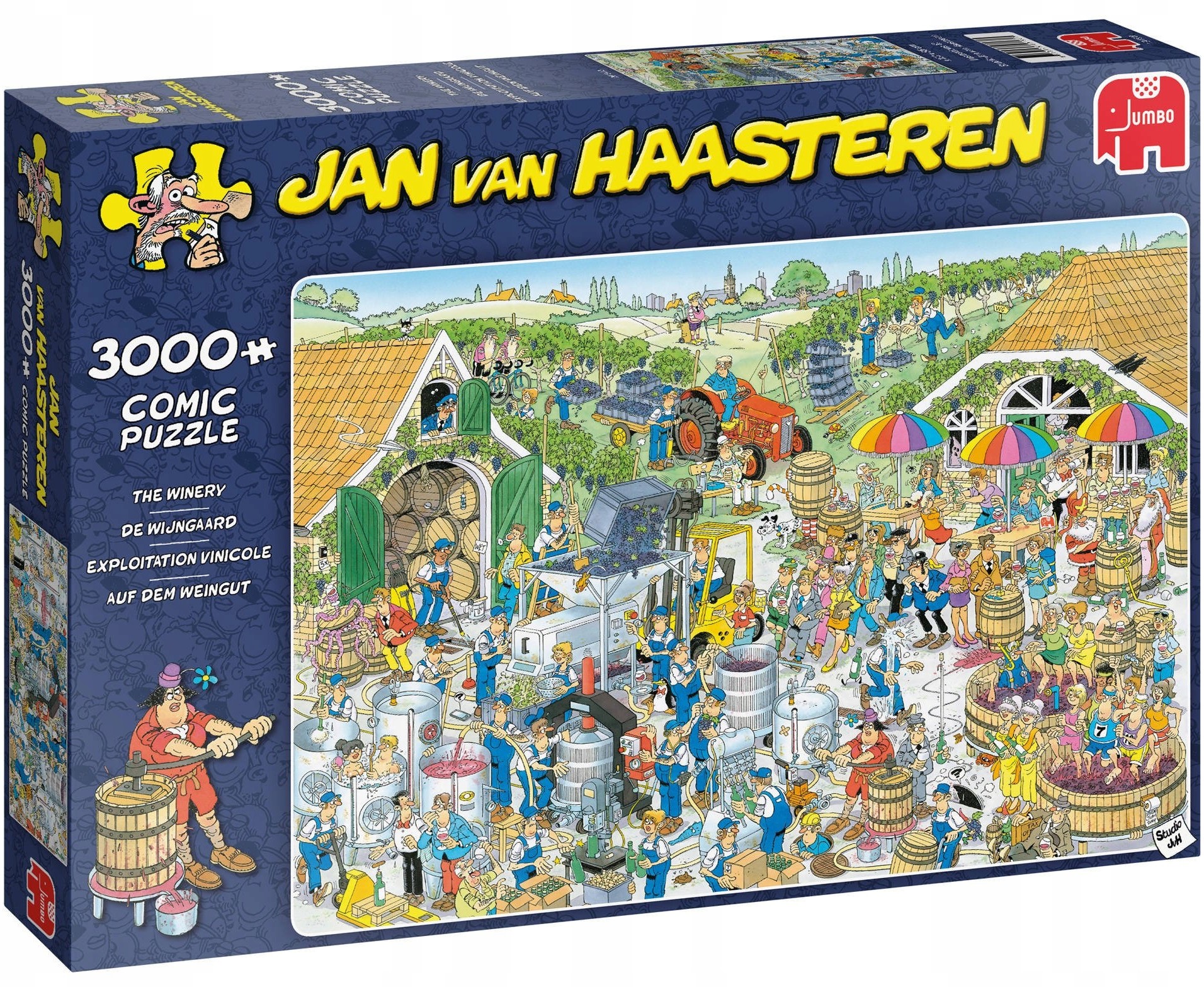Puzzle 3000 el. Jan Van Haasteren Winiarnia