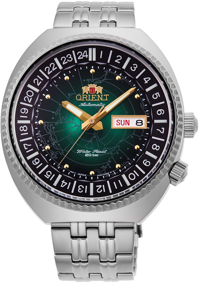 Orient Zegarek RA-AA0E02E19B Revival World Map -