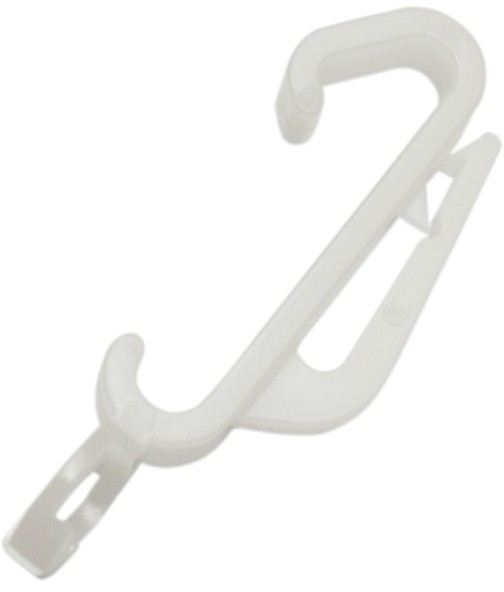 Ślizg Clip Flexline biały 20 szt. 32484