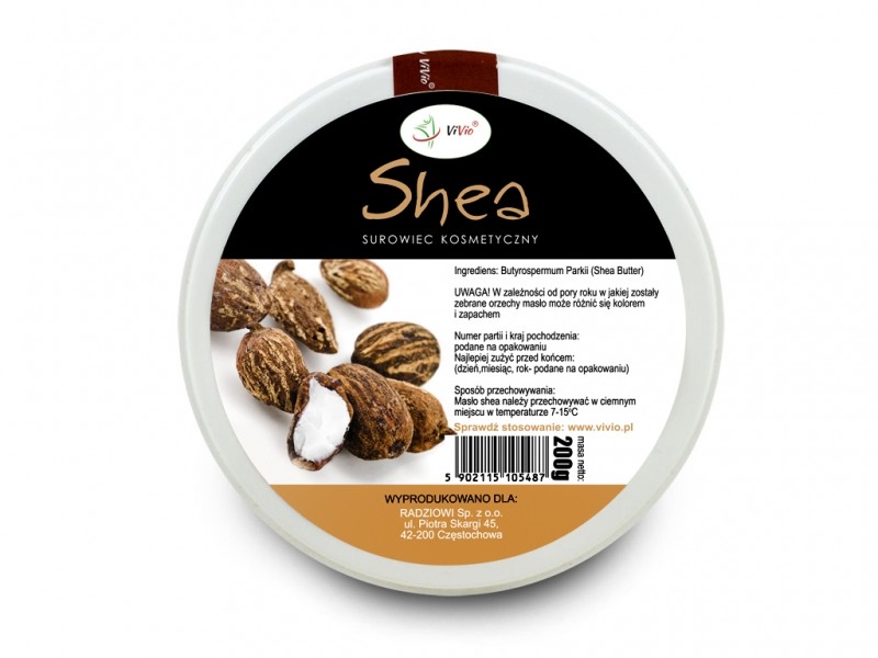 VIVIO Masło Shea nierafinowane 200g 118995