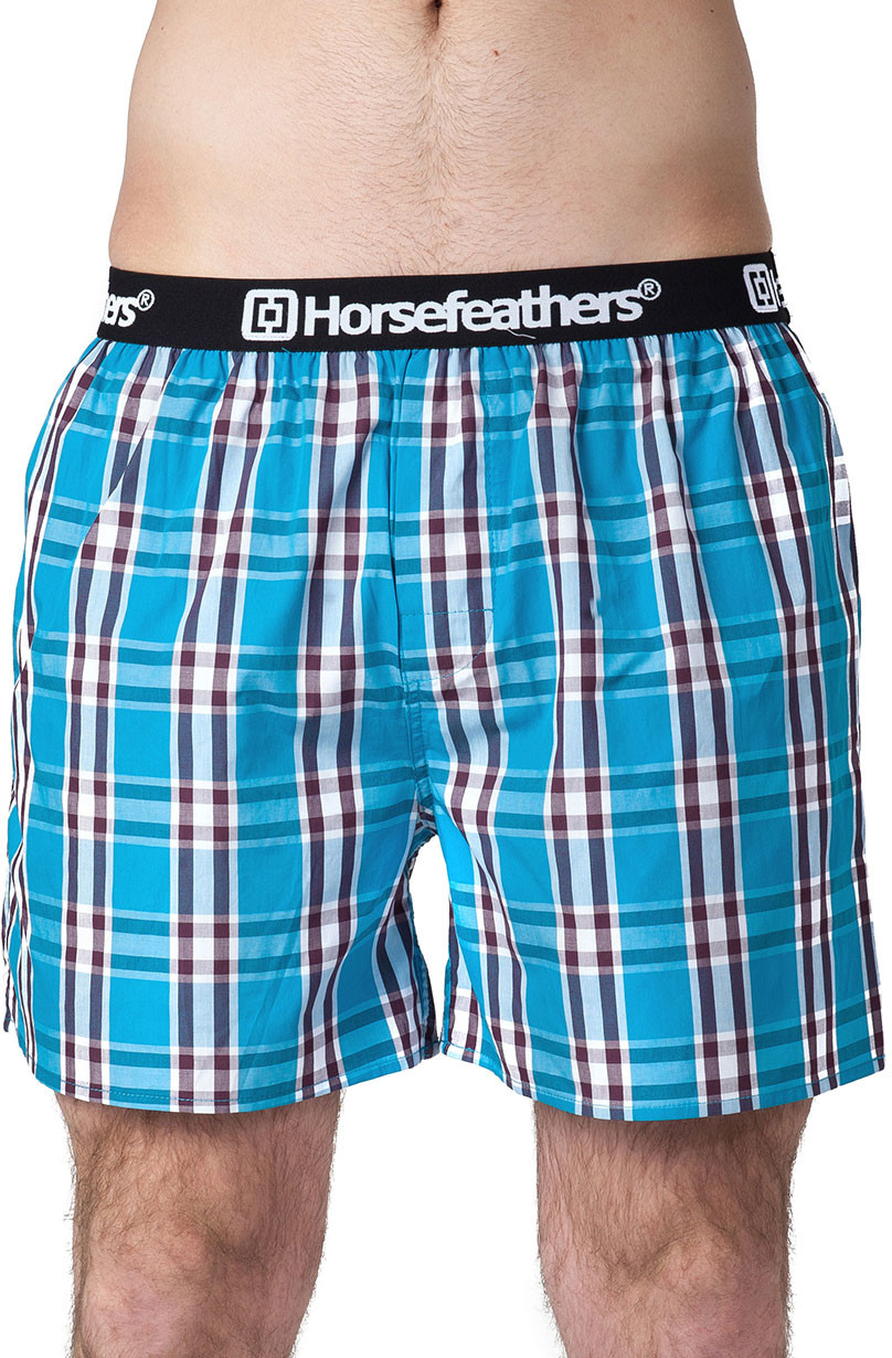 Horsefeathers bielizna męska APOLLO BOXER SHORTS blue)