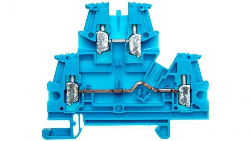 Legrand Złączka szynowa 2-piętrowa 4mm2 niebieski VIKING 037108 037108