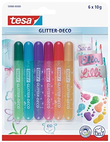 tesa TESA 59988  00000  00 Deco z brokatem, Candy, opakowanie  szt 59988-00000-00
