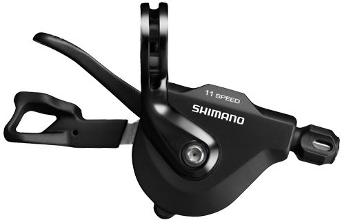 SHIMANO SL-RS 700 ścienny Bar dźwignia zmiany biegów Rapidfire Plus 2 X 11, czarny, z prawej strony (11-krotny) ISLRS700RAL