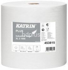 Katrin Plus XL 2 380 m białe czyściwo przemysłowe celuloza dwuwarstwowa 453815