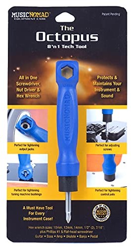 MusicNomad Equipment Care Music Nomad MN227 Ośmiornica 8 'n 1 narzędzie techniczne MN227