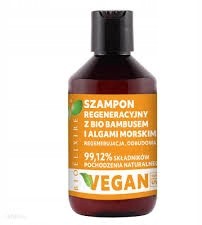 Фото - Шампунь Bioelixire Professional Vegan, szampon z bio bambusem i algami morskimi, 3