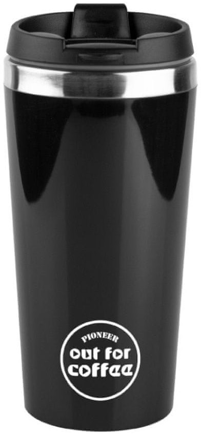 Pioneer kubek podróżny czarny 420 ml