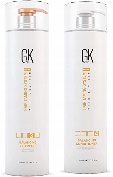 GKhair szampon + odżywka balansująca 1000ml