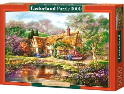 Castorland Puzzle 3000 Twilight at Woodgreen Pond CASTOR