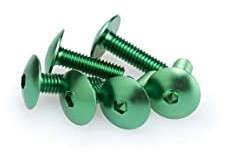 Puig Blister 6 TorniLLOS ABOMBADO M6X20MM, C/VERDE 0657V