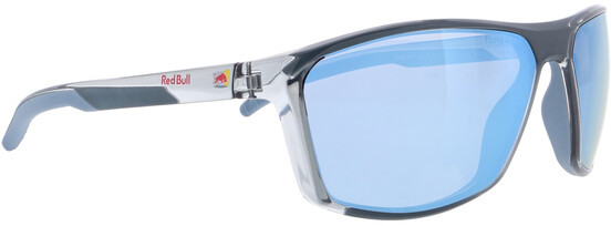 Red Bull SPECT Red Bull SPECT Raze Sunglasses Men, shiny x'tal light grey/smoke-ice blue mirror  2021 Okulary RAZE-004P