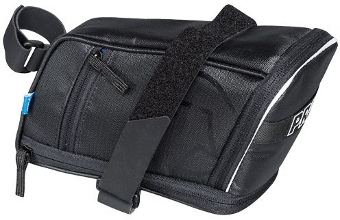 PRO Torba podsiodłowa Maxi Plus Strap 1,5 2L zamknięcie paska, czarny R20RBA0039X