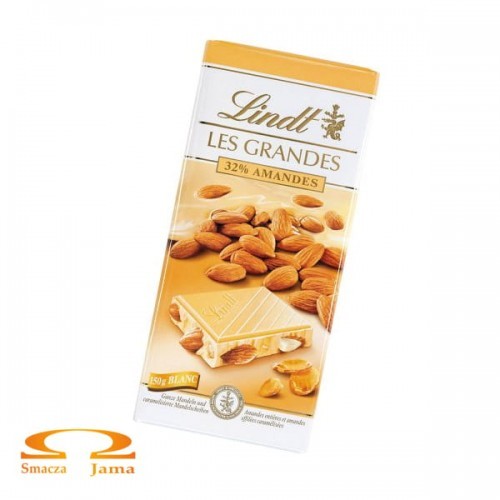 Lindt Czekolada Les Grandes 32% Amandes 150g B1FB-14704