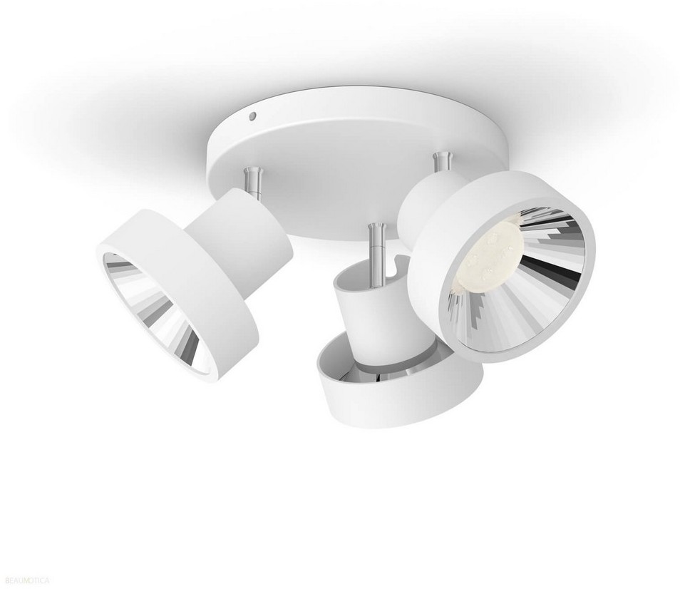 Philips Bukko Plate/Spiral White 3x4.3W Listwa oświetleniowa 915005687701
