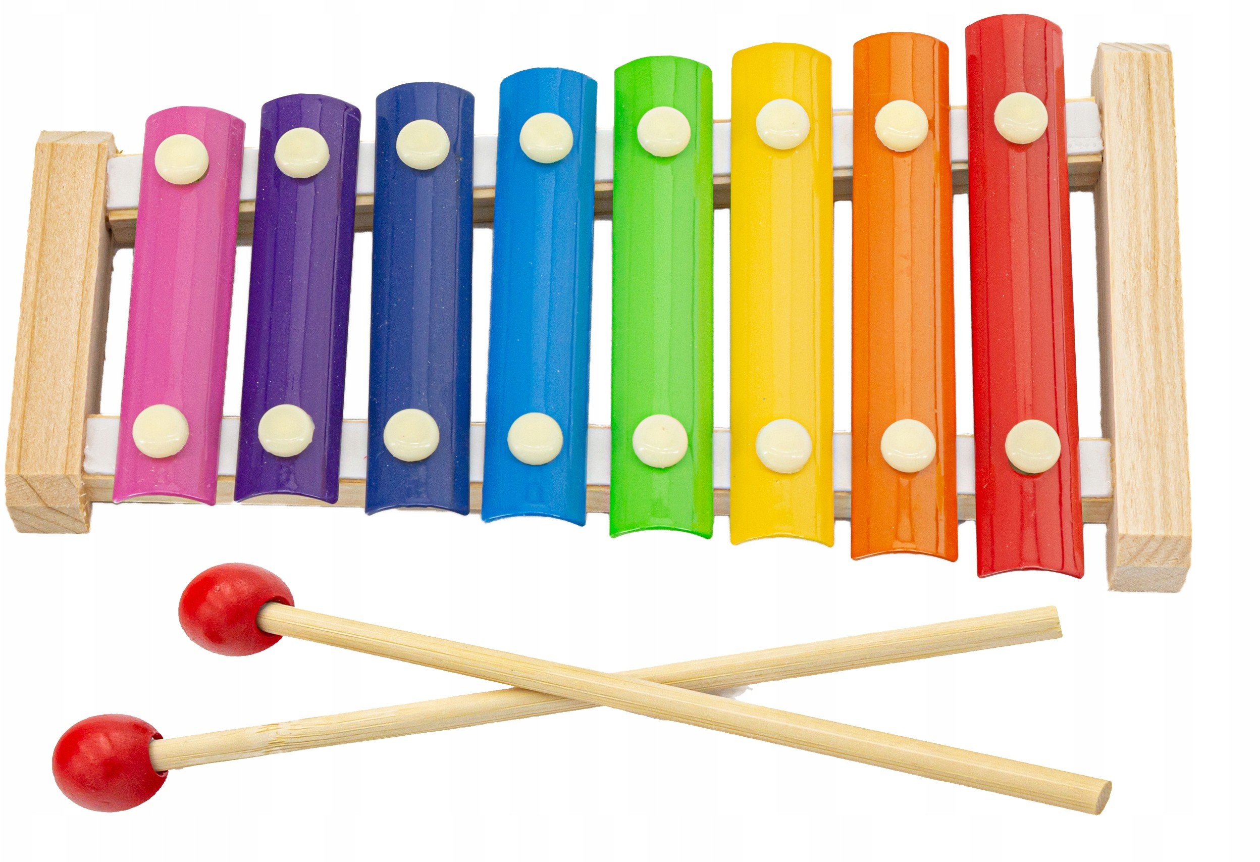 Drewniane Cymbałki Pałeczki Ksylofon Dla Dzieci