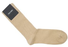 John & Paul Bawełniane skarpetki John & Paul - kremowo-beżowe 9220 Beige Tam
