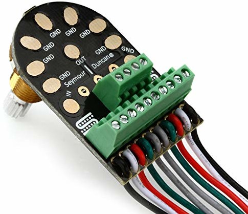 Seymour Duncan LB1500K Liberator + potencjometr głośności do gitary 500K czarny SLB-1-500K