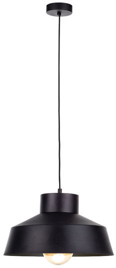 Keter lighting 154 Nowoczesna Lampa wisząca MOON BLACK OP.OŚW. 1PŁ KL-154