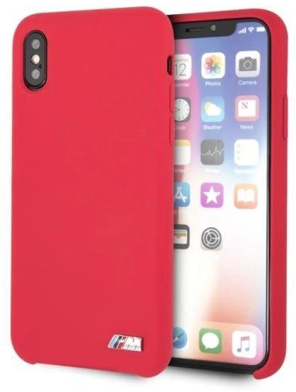 BMW Etui hardcase BMHCPXMSILRE iPhone X /Xs czerwony/red Silicone M Collection hurtel-60812-0