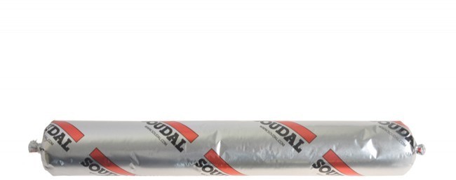 Soudal Silikon SILIRUB 2 neutralny brązowy 600 ml