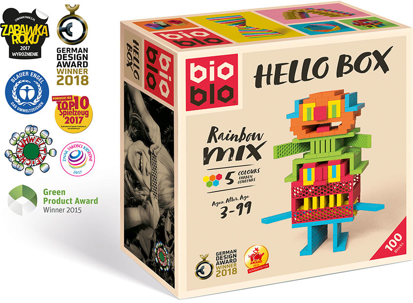 Piatnik klocki Bioblo Hello Box