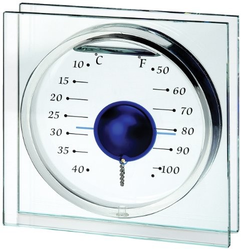 Koch Płyta 10211 termometr dekoracyjny Magic Ball, niebieski 10211