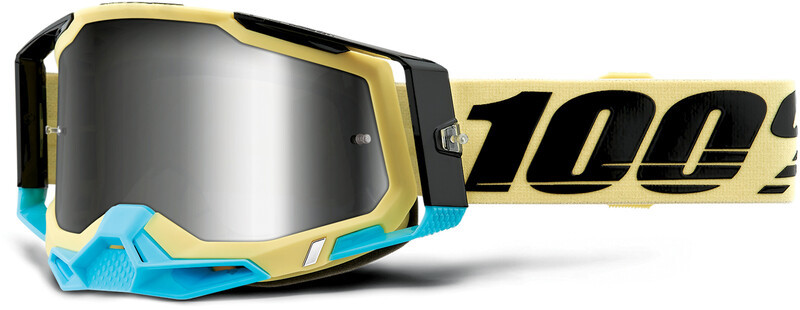 100% 100% Racecraft Anti-Fog Goggles Gen2, airblast/mirror  2021 Gogle HU-GOG-0045/1330/unis