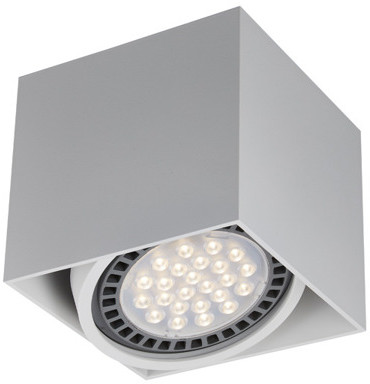 Zuma Line Box 1 ACGU10-114 Plafon spot lampa sufitowa 1x15W GU10/AR111 biały