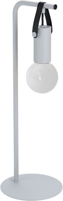 Eglo Apricale 98284 lampka stołowa biurkowa 1x60W E27 szara/czarna