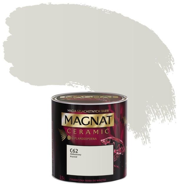 Magnat Farba do ścian i sufitów CERAMIC 2,5 l Alabastrowy kryszta$678