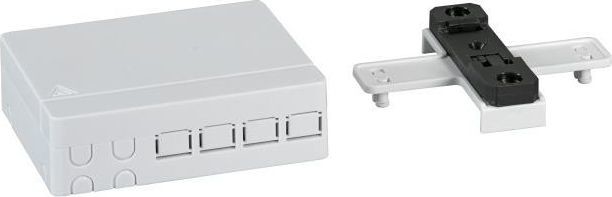 EFB EFB Przełącznica/gniazdo FTTH wewnętrzne szyna DIN/ściana 4xSC Simplex/LC Duplex Ftth-box-in-5