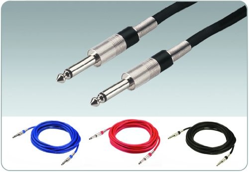 IMG Stage Line MCC-50/RT instrument przewód (6,3 MM wtyczka jack,/ ) 0,5 m Czerwony O60520