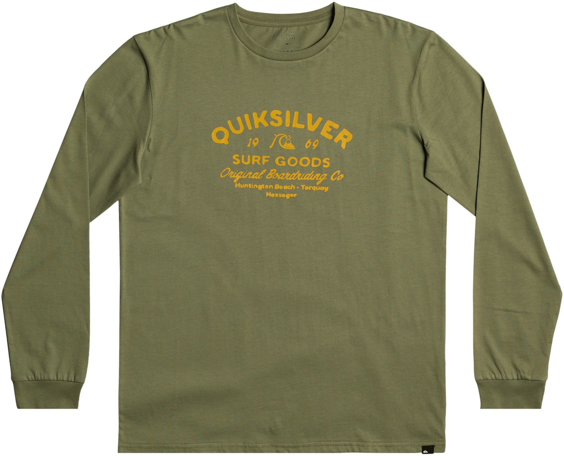 Quiksilver t-shirt CLOSED CAPTION LS TEE Four Leaf Clover GPH0