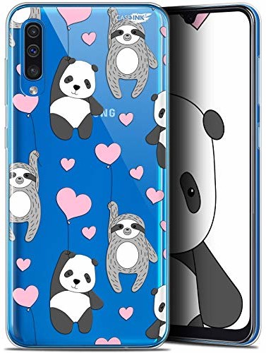 Samsung Caseink Etui ochronne do Galaxy A50, ultracienkie, motyw: Panda'mour CRYSPRNTA50PANDABAL