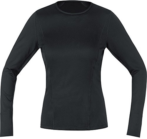 Gore Wear koszulka oddychająca damska koszulka termiczna-polowa-T-Shirt, Gore M Women Base Layer Thermo Long Sleeve,,,,, 100315, czarny, 36 -9900-Small100315990003-9900